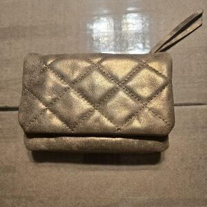Hobo Gold Quilted Women's Wallet